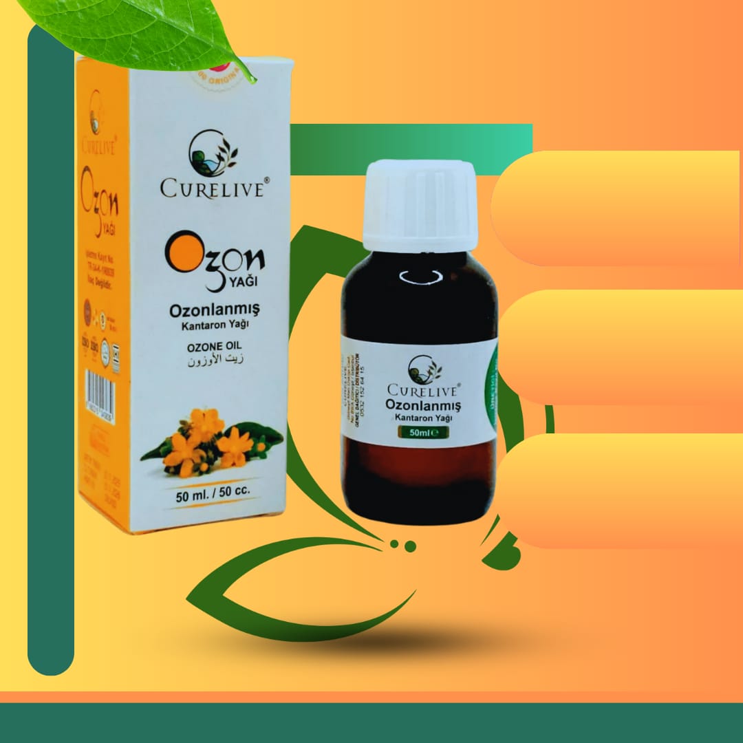 Ozonlanmış Kantaron Yağı 50 ml. 1