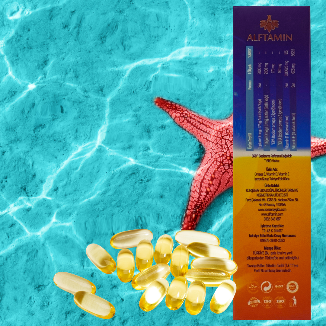 Alftamin Kids Omega 3 Balık Yağı 150 ml. Şurup 3