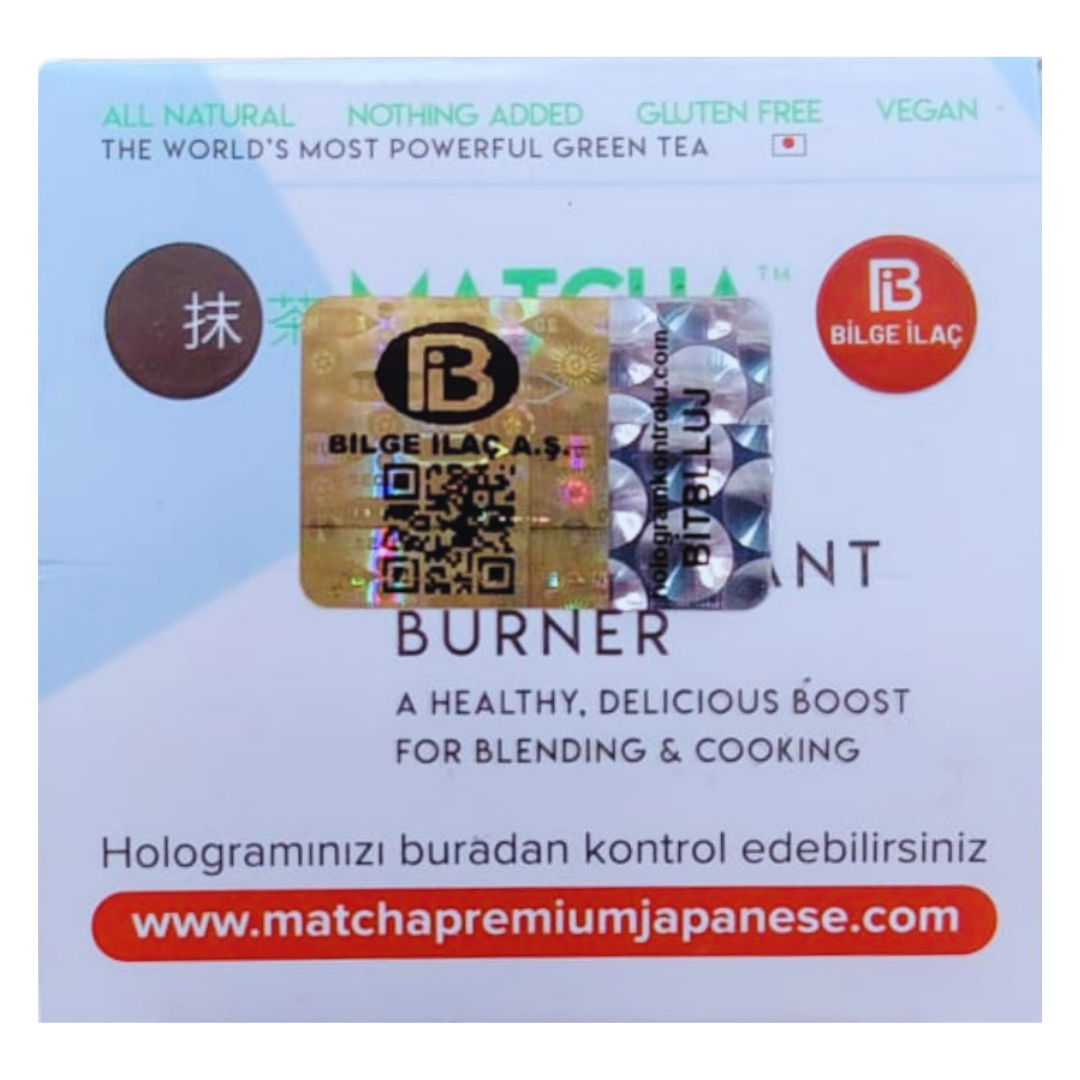 Matcha Premium Japanese Detox Antioxidant Burner Form Matcha Çayı – 20 Şase 1