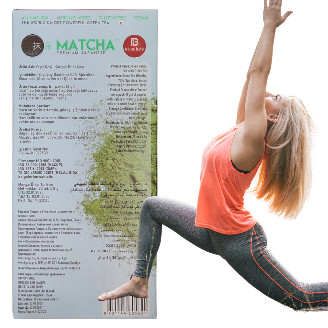 Matcha Premium Japanese Detox Antioxidant Burner Form Matcha Çayı – 20 Şase 3