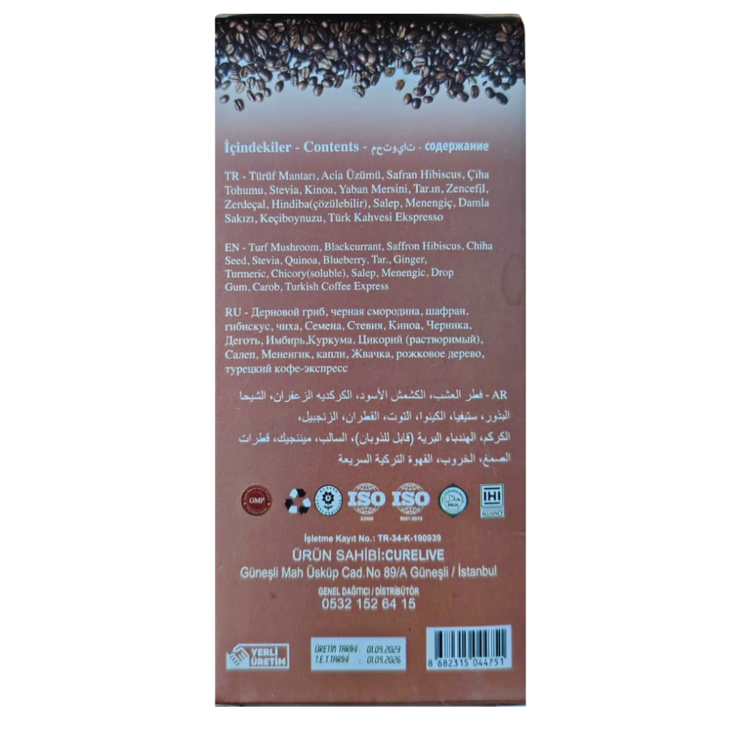 Curelive Formcure Zayıflamayı Destekleyici Kahve ( Fit Coffee With Natural Blends ) 1