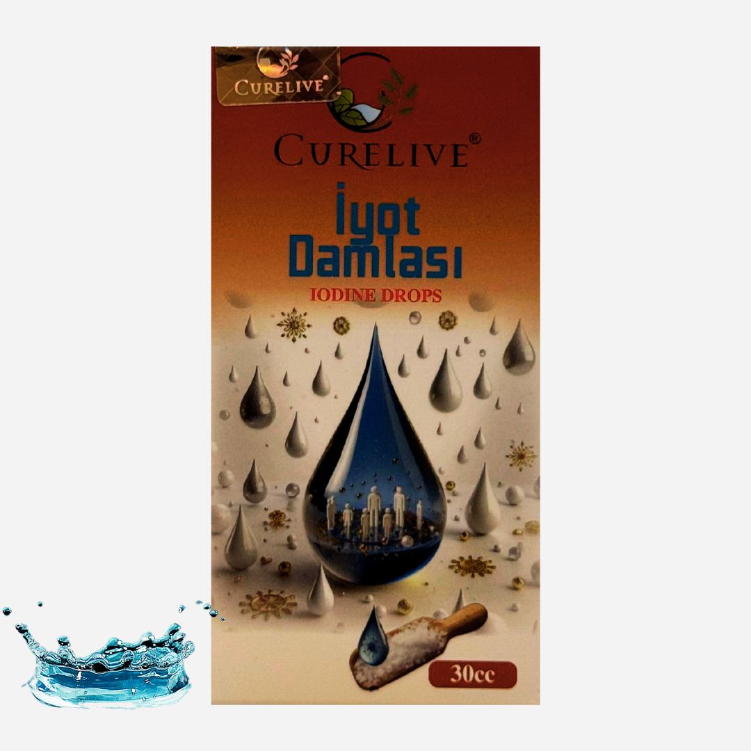 Curelive İyot Damlası Doğrudan Kullanıma Uygun Form ( İçilebilir Tür ) 30 cc. 6