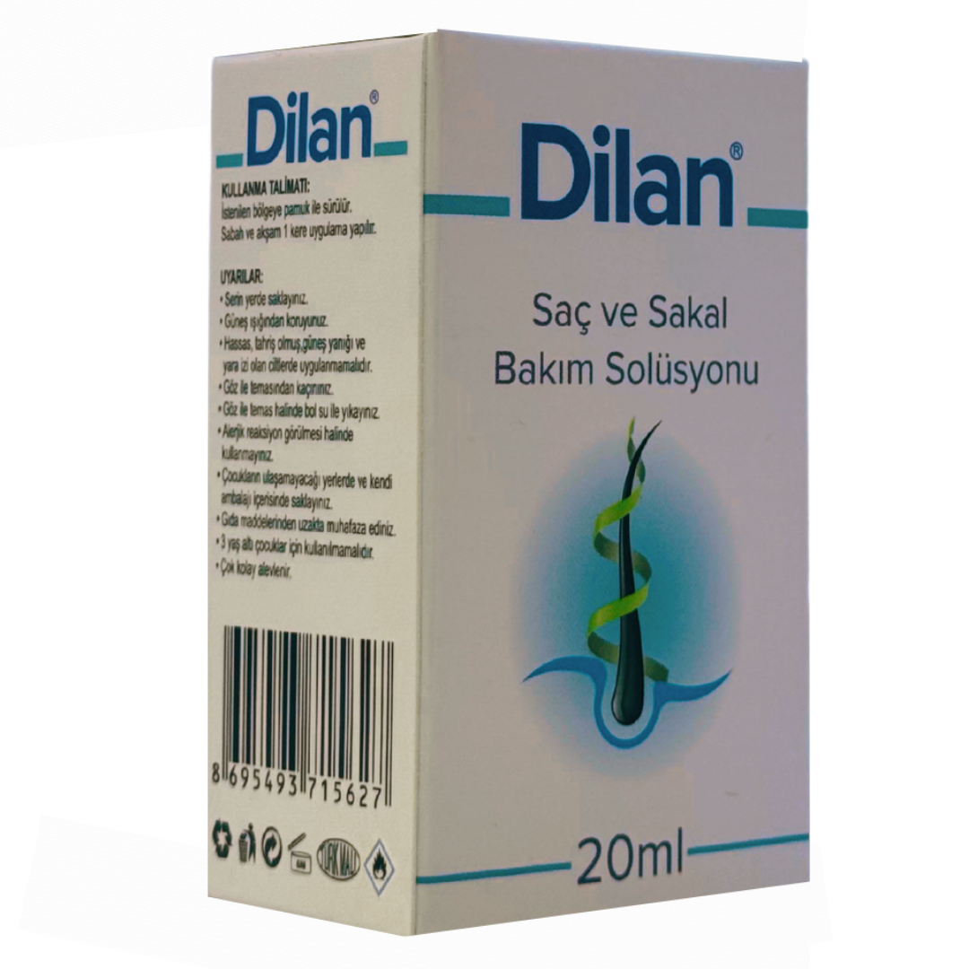 Dilan Saç ve Sakal Bakım Solüsyonu 20 ml.