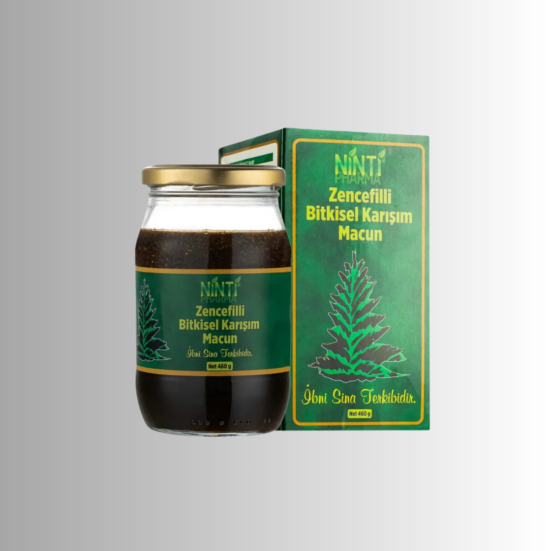 Ninti Pharma Zencefilli Bitkisel Karışım Macun İbn Sİna Terkibi 460 gr. 2