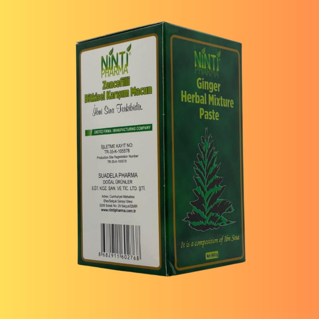 Ninti Pharma Zencefilli Bitkisel Karışım Macun İbn Sİna Terkibi 460 gr. 4