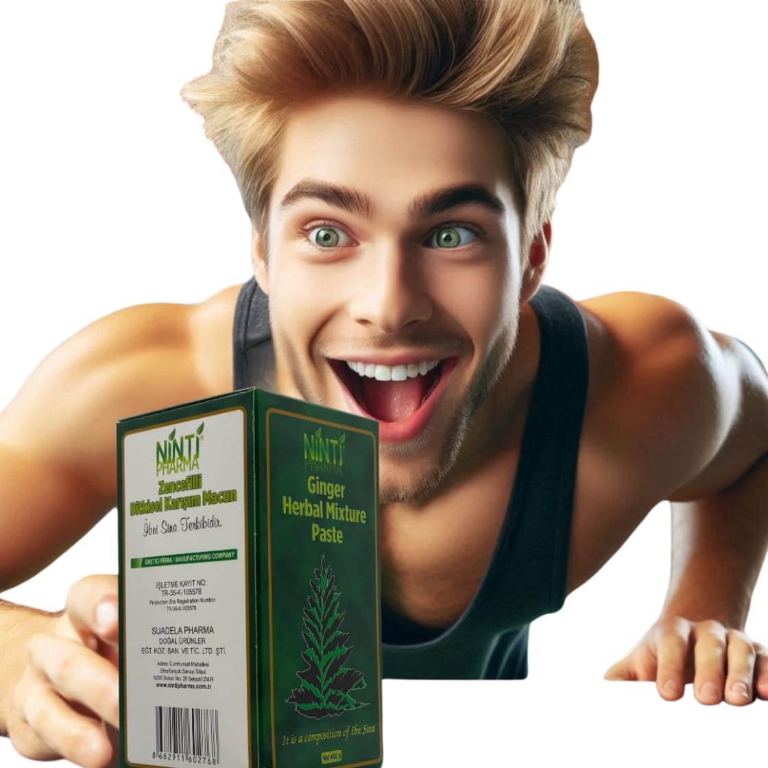 Ninti Pharma Zencefilli Bitkisel Karışım Macun İbn Sİna Terkibi 460 gr. 5