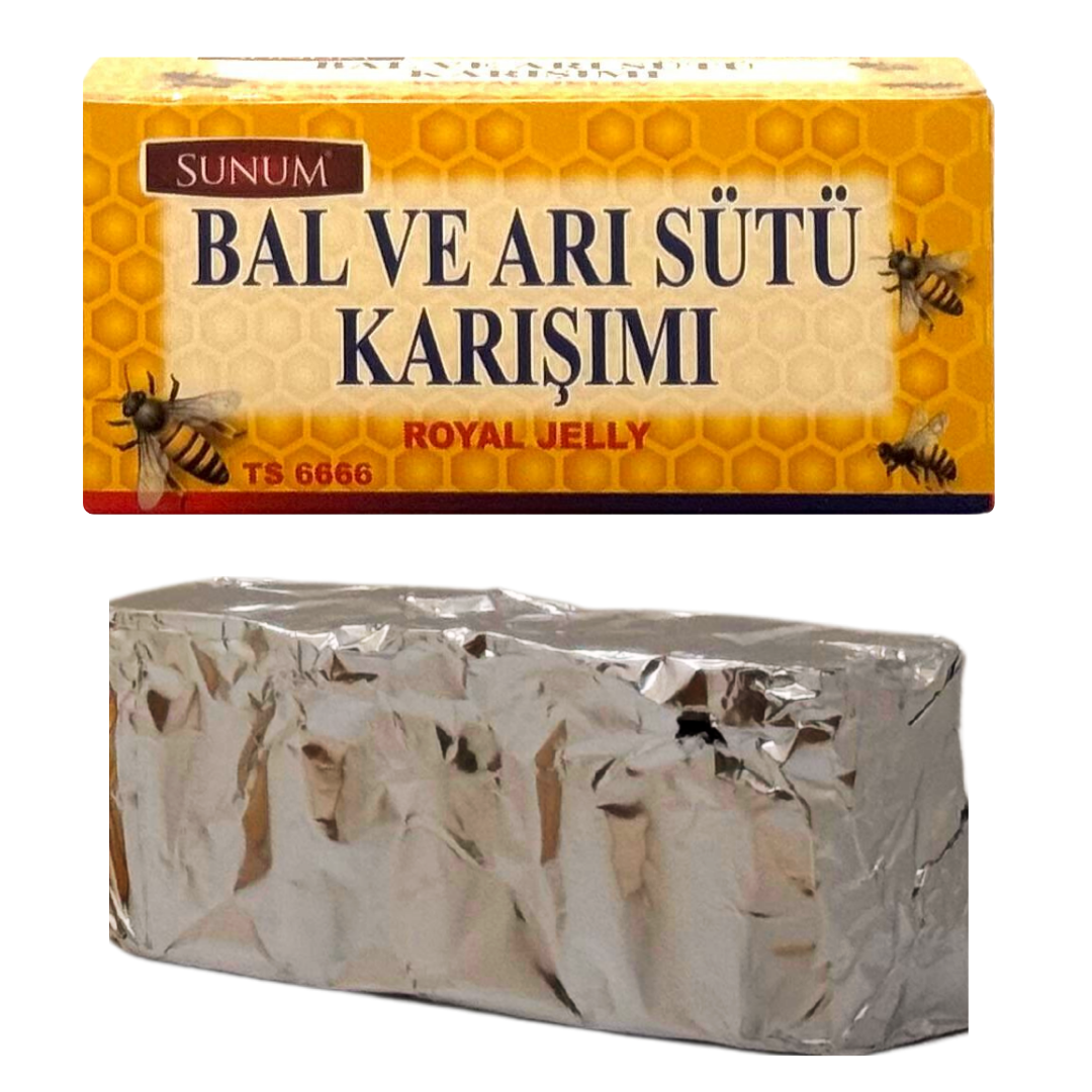 SUNUM Bal ve Saf Arı Sütü Karışımı 20 şişe 3