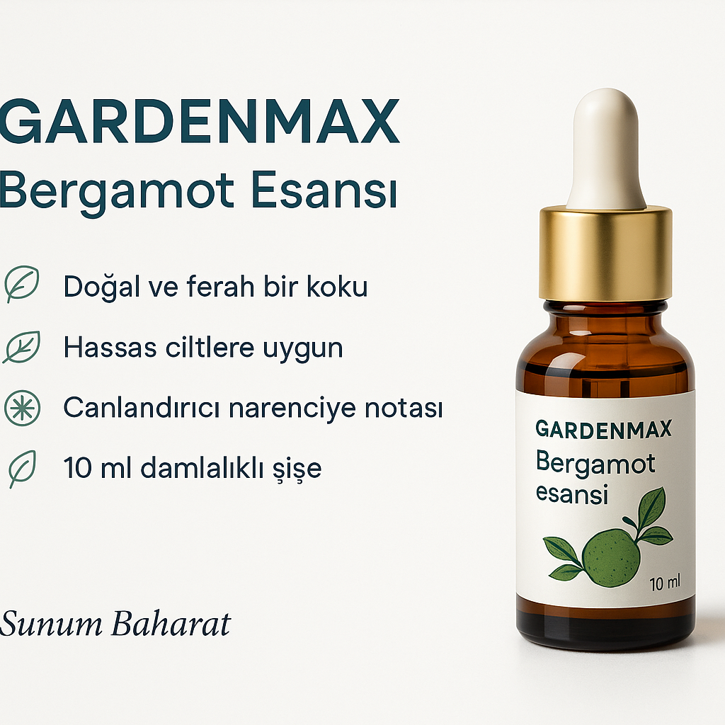 Gardenmax Buhurdanlık Esansları (Bergamot) 1