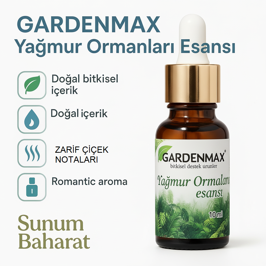 Gardenmax Buhurdanlık Esansları (Yağmur Ormanları)