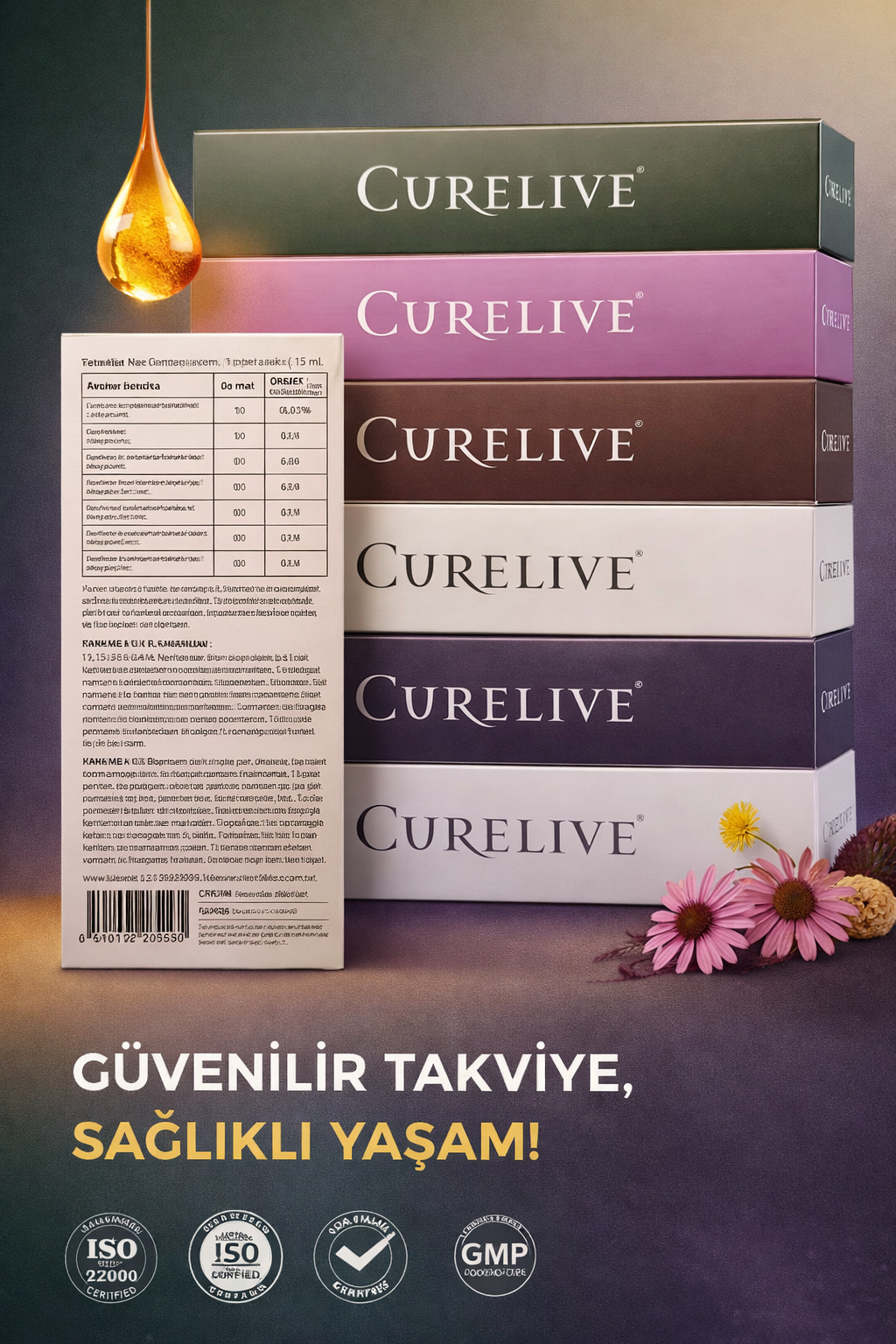 CURELIVE ASLANPENÇESİ EKSTRAKTI 1
