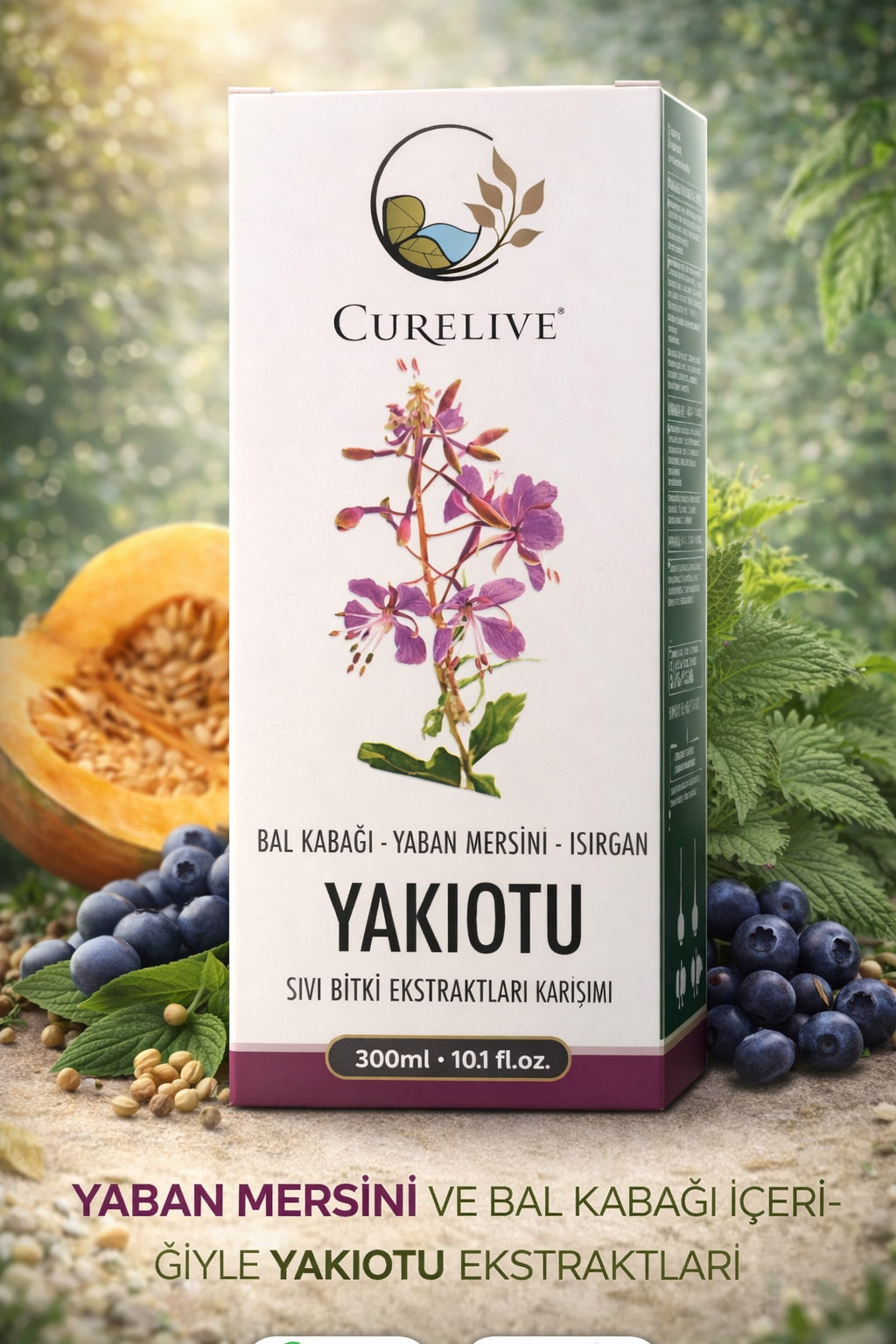 CURELIVE YAKI OTU EKSTRAKTI