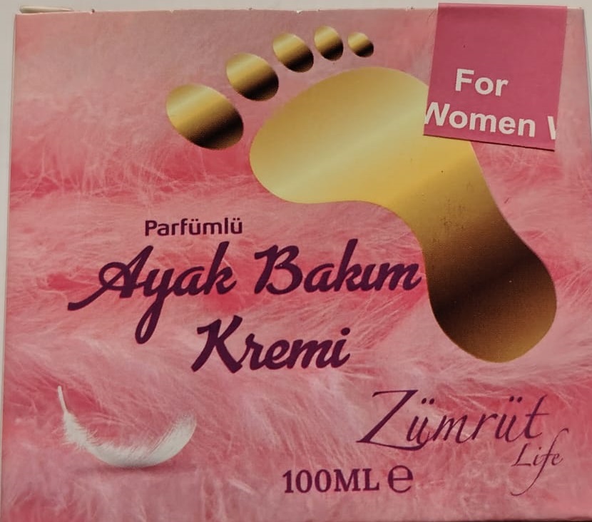 ZÜMRÜTLİFE AYAK BAKIM KREMİ 1
