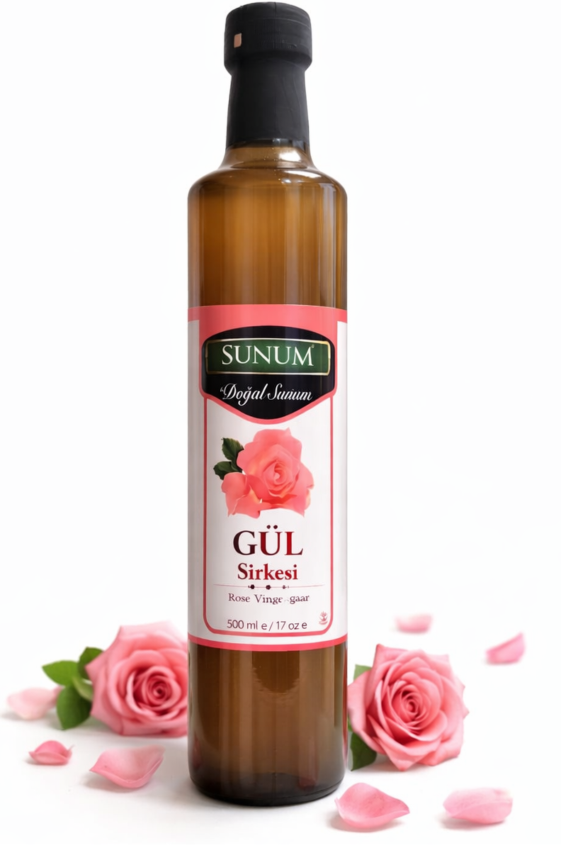 Sunum Gül Sirkesi 500 ml.
