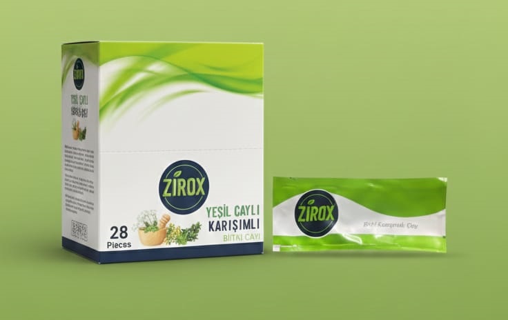 ZIROX Bitkisel Karışım Çayı 1 Paket ( Sunum Baharat )